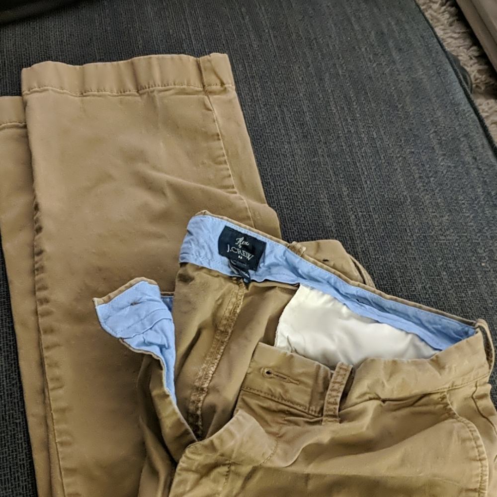 JCrew men's Sutton Pants, 33x32